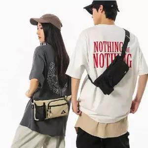 (이거찜) 엣지 슬링백 크로스 힙색 허리가방 스포츠 등산 힙색