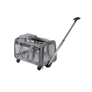 강아지 고양이 이동가방 케이지 바퀴 이동장