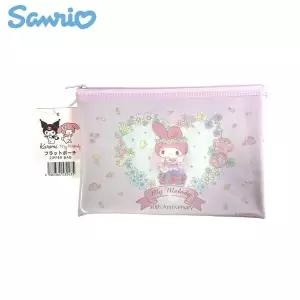 산리오 마이멜로디 에니벌서리 파우치 양면 플렛 지퍼백 소품정리