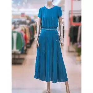 [하프클럽/미니멈]미니멈 세이브존03 미니멈 턱 루즈 블라우스 스커트셋트 ARMYBAWB/S5240A