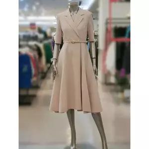 [하프클럽/미니멈]미니멈 세이브존03 미니멈 카라 5부 플레어 원피스 AMYBAWO4330GA