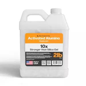 슬라이스 엔지니어링(2파운드) 활성 알루미나 건조제 실리카겔보다 10배 더 강력 무한 충전 습식 필라멘트