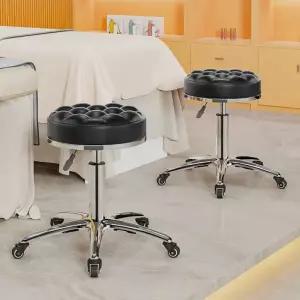 드럼 의자 유압식 원터치 원형 프로