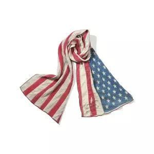 매장판매전용 MYNAMEISPETER PETERS USA FLAG SCARF - RED