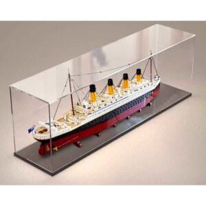 타닉 케이스 피규어 진열장 장식 블랙화이트