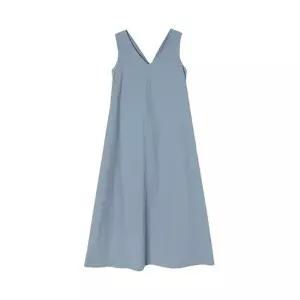 [LAP] 브이넥 민소매 백포인트 원피스 AQ2WO461_DG