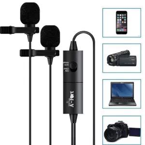 라이브 마이크로폰 듀얼 콘덴서 마이크 핀마이크 방송용마이크