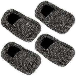 바이브 워커 스키 글라이드 커버(4팩) - 노인 및 노인을 위한 장애인 액세서리 접이식 보행기용 패드 교체