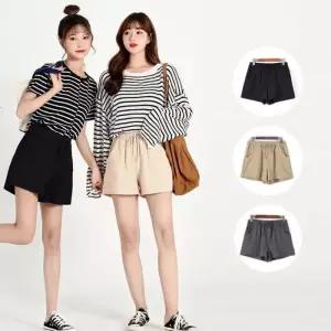 [다잇템]여자 여름여행 스트랩 우정룩 우정템 숏팬츠 (11289386A)