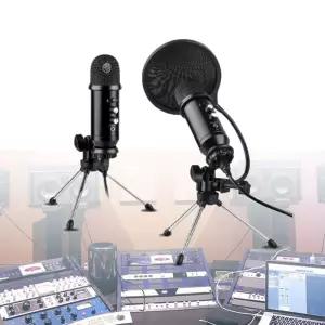 게이밍마이크 지향성 콘덴서 방송용 에코 마이크 goon마이크
