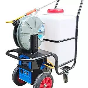 고압 엔진동력분무기 살수기 카트 정원 비료 원예