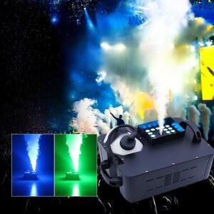 LED풀 컬러 기둥 결혼식 발생기 조명 포그 플랜 저 무대 스모크 안개발생기 업 머신