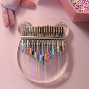 투명 마림바 입문 세븐 컬러 어쿠스틱 악기 힐링악기