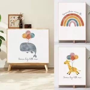 붙이는 책장 선반 수납장 옷장 가리개 가림천 가림막 미니 커튼