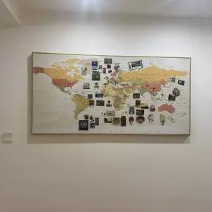 선물 시계지도 거실 여행 액자 집들이 사무실 인테리어