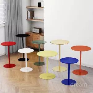 철제 인테리어 원형 술집 테이블 와인바 스탠딩