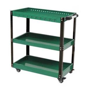 공구함 작업다이 3단공구대 블랙 보관함 작업 철제 공구다이