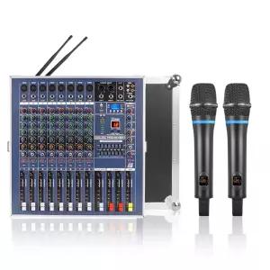 오디오 파워드 8채널 리버브 밸런스 마이크 예배당