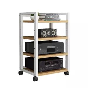 이동식 오디오 선반 다이 앰프 스피커 랙 장식장 진열
