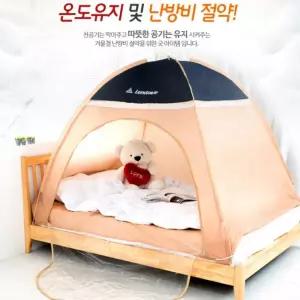 베이지난방텐트 난방텐트 원터치텐트 방한텐트 실내텐트 마리셀러