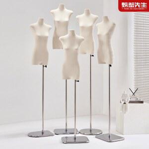 촬영 마네킹 여성 백화점 전시 매장 드레스 의류