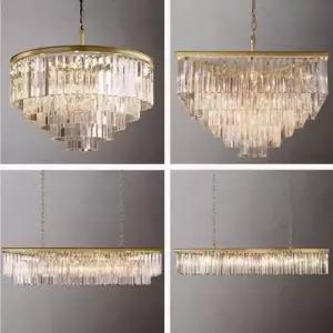 대형 로비 샹들리에 줄조명 조명등 카페 천장 카페