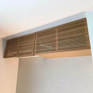 벽걸이 에어컨 커버 사각 방수 차단 덮개 프릴 스탠드 청소