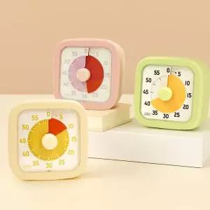 아날로그 주방 요리 공부 구글 뽀모도로 타이머 LUAZ-TI1 (오렌지