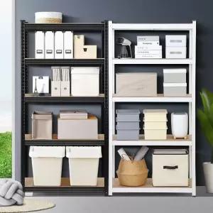 펜트리메탈 5단 900x400x1800 철제선반 렉 진열대정리 다용도실 랙 조립식 팬트리 제작