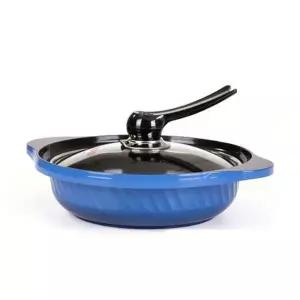 전골 냄비 통주물 세라믹 양수 냄비 Y 24cm 곰솥 전골 식당 냄비 라면