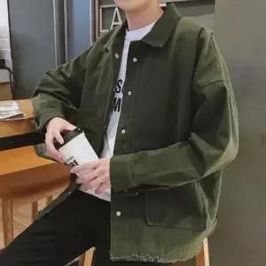 코리아 여자봄자켓 루즈핏남방 오버핏 아우터 빅사이즈