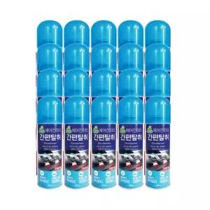 청개구리 에어컨 히터 탈취제 220ml 20개 대용량 차량용 냄새제거 세정제