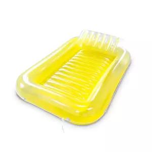 수영장 에어 매트리스 풍선 플로팅 물놀이 침대 베개