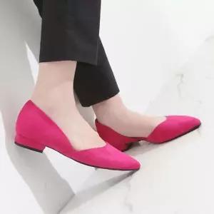 [SBBVSRB]스틸레토 뾰족코 트임 스틸레토플랫 플랫