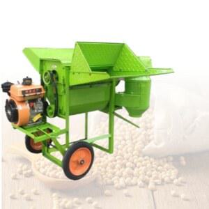 콩탈곡기 들깨 곡식 옥수수 수동 가솔린 40 기계 타작기 E 탈곡기 무동력 겸용 정선기