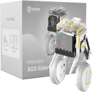 ELECFREAKS 마이크로비트 XGO 라이더 스타터 키트 메이크코드 프로그래밍 셀프 밸런싱 자동차 바이오닉
