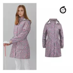 선덜랜드 여성 플라워 프린트 골프 레인코트/비옷 16252RC27 3130901