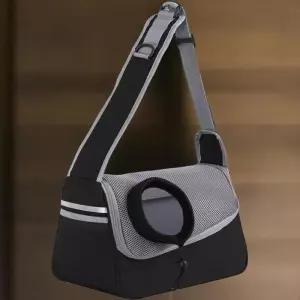 [신상오픈런]강아지 고양이 외출용 메쉬 크로스백 이동 가방 (38283431)