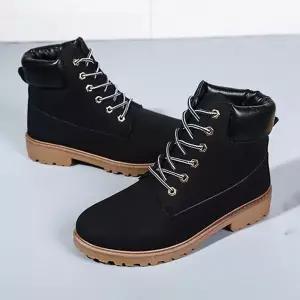 [SBFOI35]기모 워커 레이스업 데일리 방한화 따듯한