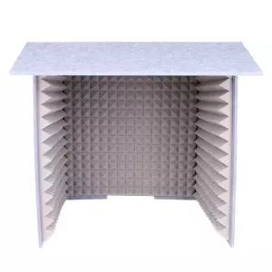 간이 방음 부스 실 피아노 책상용 흡음면 소형 간이방스 미니 흡음재 조립