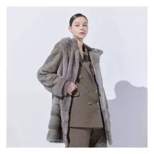 [유로컬렉션] [택가 1490000원]휘메일 풀스킨 부시 밍크 후드 롱코트 3124753