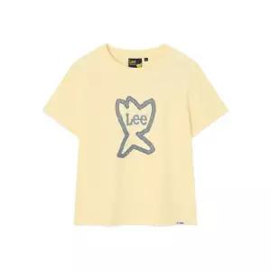 와키윌리 WACKY WILLY [와키윌리 x Lee] 우먼스 키키 반팔티셔츠 옐로우 WA2502STL8YE 128765