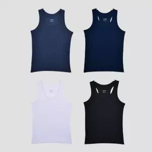 남성 골지스판 레이서백 스타일 스포츠 런닝 0025aj glX8+3xkV