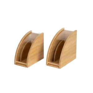 거치대 커피필터 홀더 케이스 핸드드립 거름종이 내추럴 우드 소형 여과지