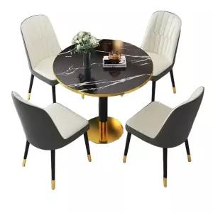 리셉션 테이블 의자 탁자 로비 원형 테라스 상담용