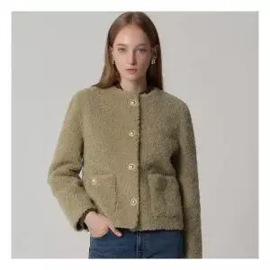 [GS특가][르오트LeOT] 양모100 코지 블룸 컬링 부클자켓사이즈 55~88다양 3126894