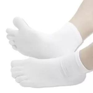 [SBFPLU8]양말 남성 흰색 발꼬락 선물용 발냄새제거