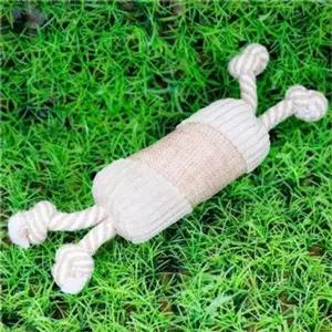 강아지 장난감 봉제 실타래 핫바 인형 터그 놀이