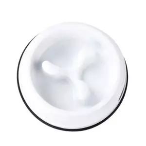 [셀러에이드]강아지 밥그릇 고양이 식기 애견 그릇 슬로우 1000ml 강아지밥그릇