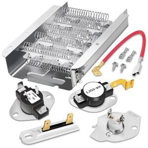 월풀을 위한 업그레이드 279838 W10724237 건조기 난방 요소 Wed4815ew1 메이태그 센테니얼 메드c215ew1 켄모어 70 80 시리즈 모델 110 아마나 네드4655ew1 로퍼 애드미럴, 교체 2406026 3403585 3398064